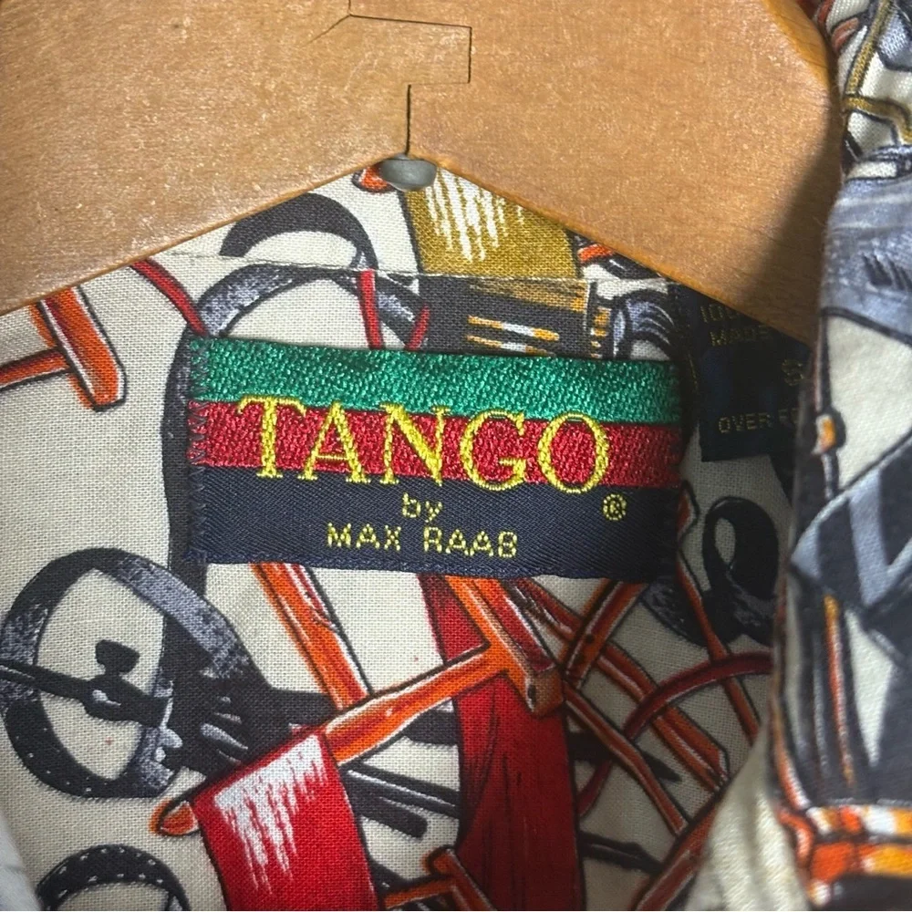 Men's Vintage Print Casual Shirt - Picture 3 of 13